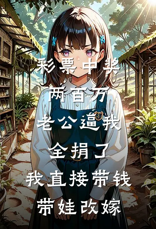 彩票中奖两百万，老公逼我全捐了，我直接带钱带娃改嫁