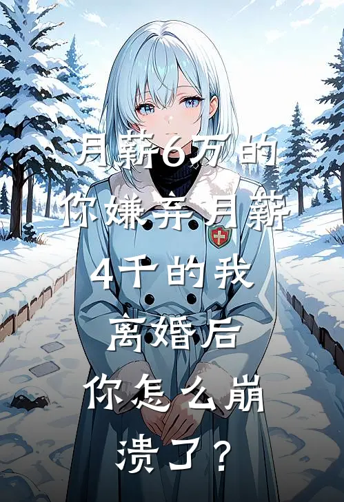 月薪6万的你嫌弃月薪4千的我，离婚后，你怎么崩溃了？
