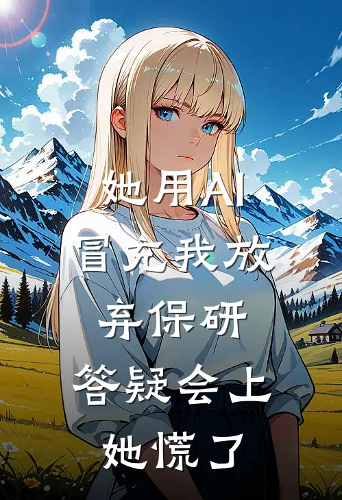 她用AI冒充我放弃保研，答疑会上她慌了