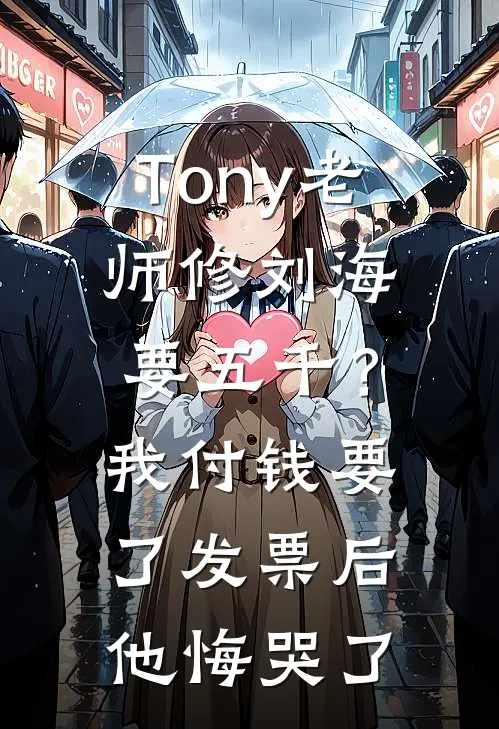 Tony老师修刘海要五千？我付钱要了发票后他悔哭了