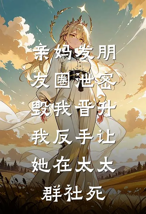 亲妈发朋友圈泄密毁我晋升，我反手让她在太太群社死