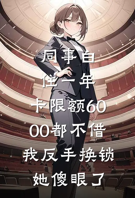同事白住一年，卡限额6000都不借，我反手换锁她傻眼了