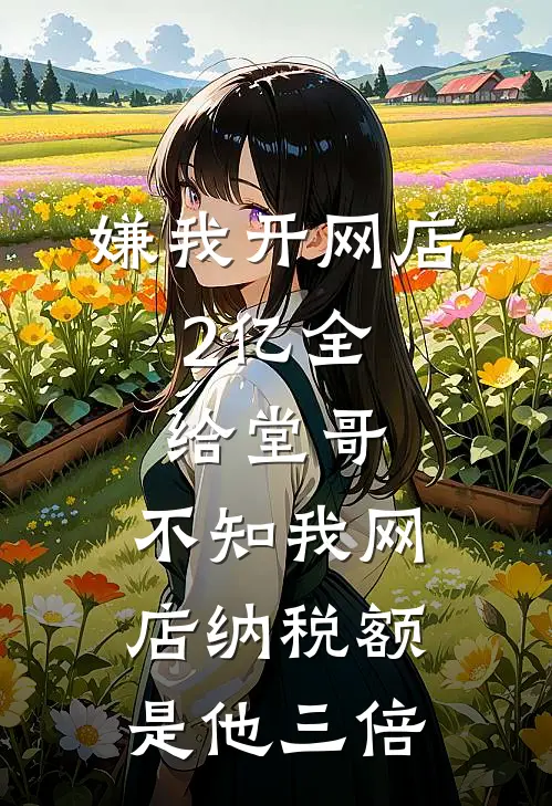 嫌我开网店，2亿全给堂哥，不知我网店纳税额是他三倍