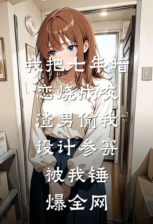 我把七年暗恋烧成灰，渣男偷我设计参赛，被我锤爆全网