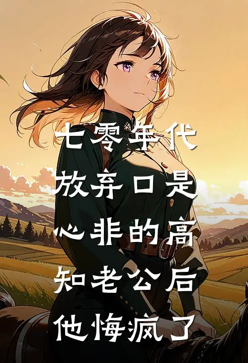 七零年代，放弃口是心非的高知老公后，他悔疯了