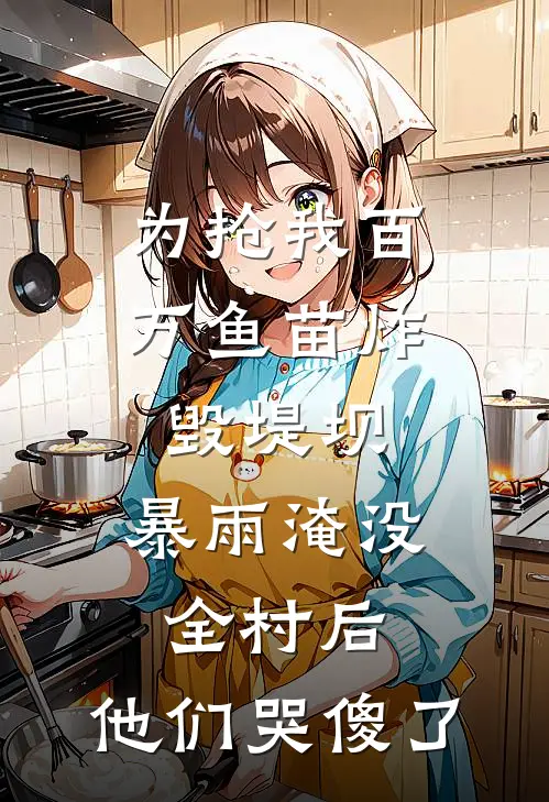 为抢我百万鱼苗炸毁堤坝，暴雨淹没全村后，他们哭傻了
