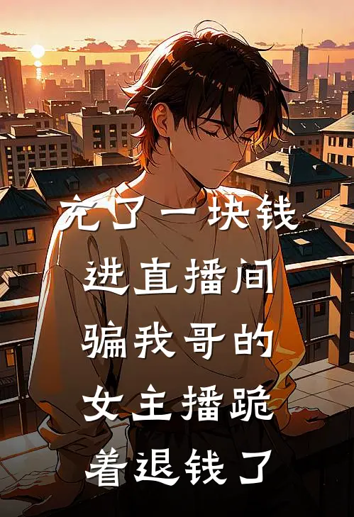 充了一块钱进直播间，骗我哥的女主播跪着退钱了