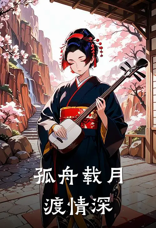 孤舟载月渡情深
