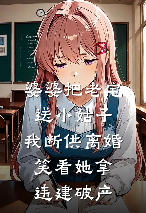 婆婆把老宅送小姑子，我断供离婚，笑看她拿违建破产