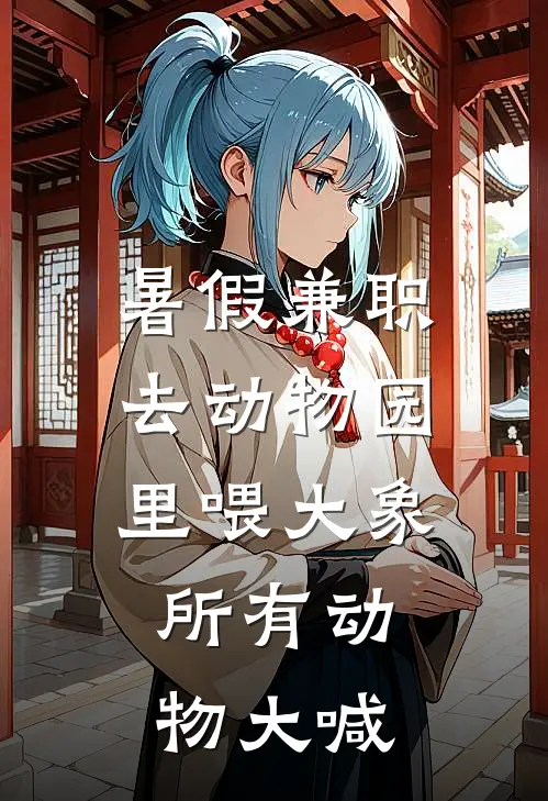 暑假兼职去动物园里喂大象，所有动物大喊