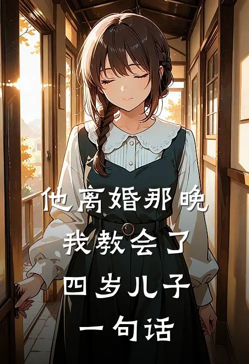 他离婚那晚，我教会了四岁儿子一句话