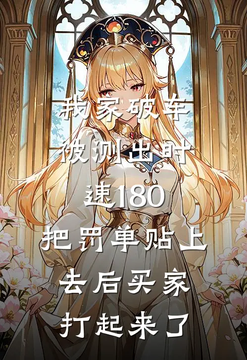 我家破车被测出时速180，把罚单贴上去后买家打起来了