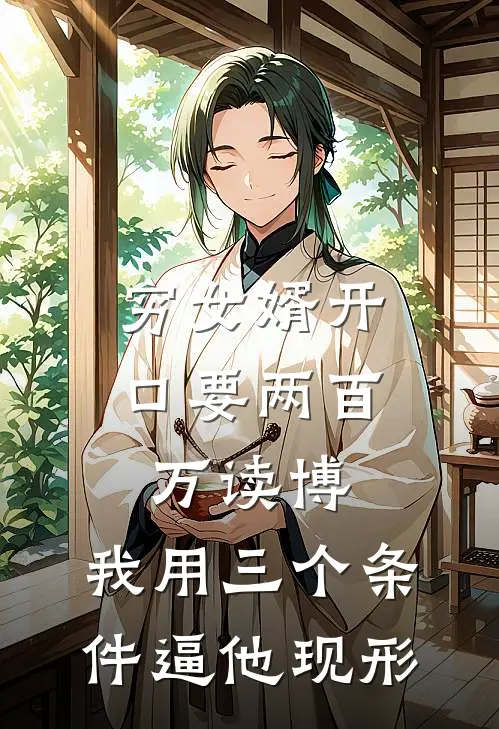 穷女婿开口要两百万读博，我用三个条件逼他现形