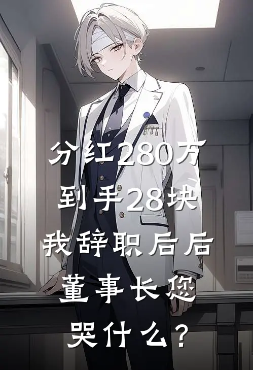 分红280万到手28块，我辞职后后，董事长您哭什么？