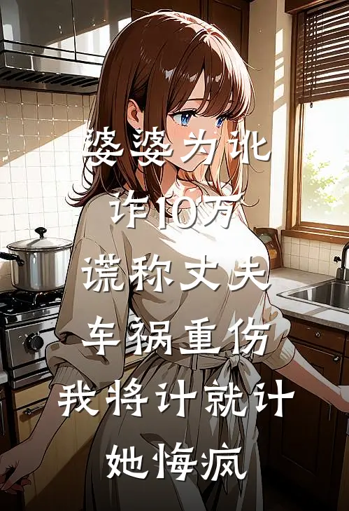 婆婆为讹诈10万谎称丈夫车祸重伤，我将计就计，她悔疯