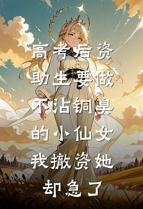 高考后资助生要做不沾铜臭的小仙女，我撤资她却急了