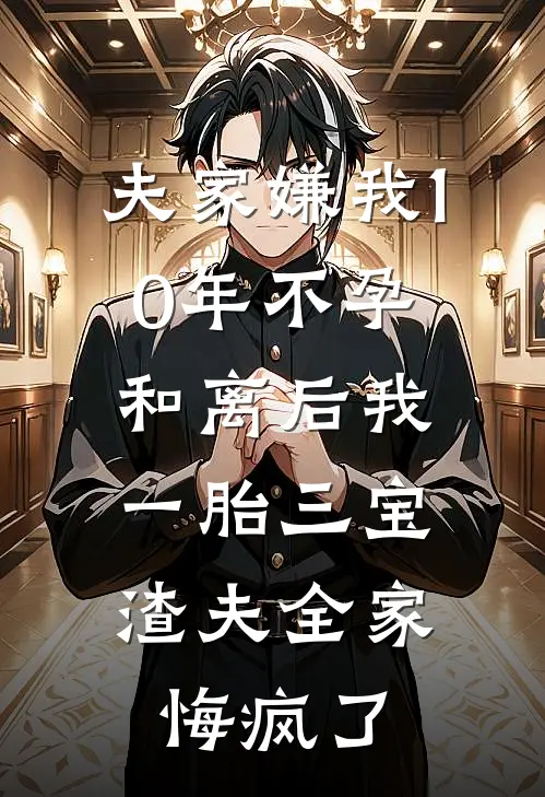 夫家嫌我10年不孕，和离后我一胎三宝，渣夫全家悔疯了