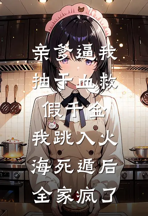 亲爹逼我抽干血救假千金，我跳入火海死遁后全家疯了