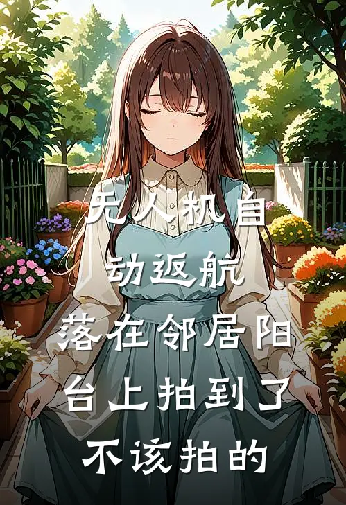 无人机自动返航，落在邻居阳台上拍到了不该拍的