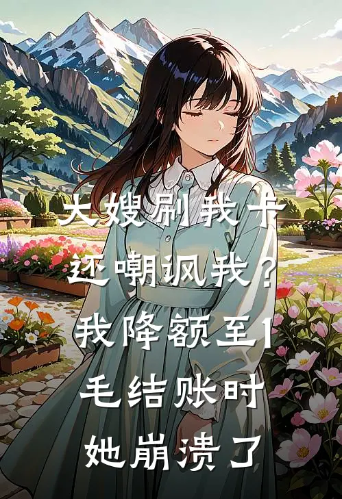 大嫂刷我卡还嘲讽我？我降额至1毛，结账时她崩溃了