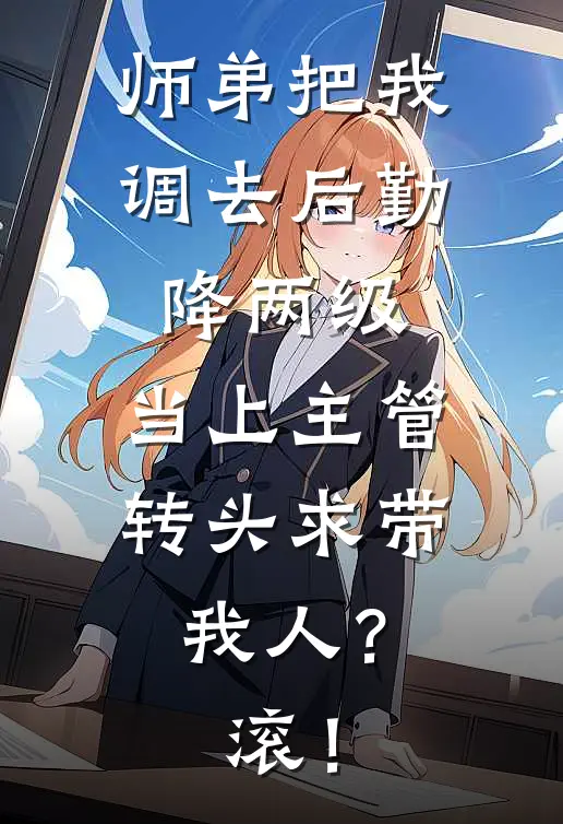 师弟把我调去后勤降两级，当上主管转头求带我人？滚！