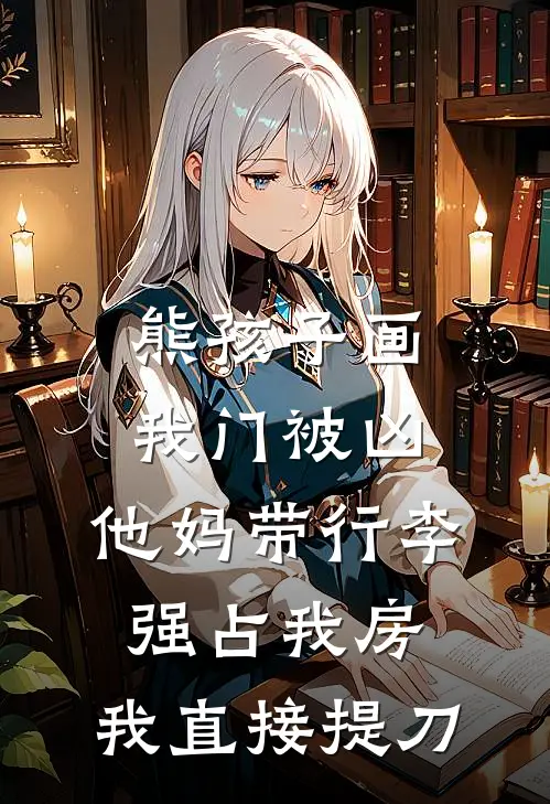 熊孩子画我门被凶，他妈带行李强占我房，我直接提刀