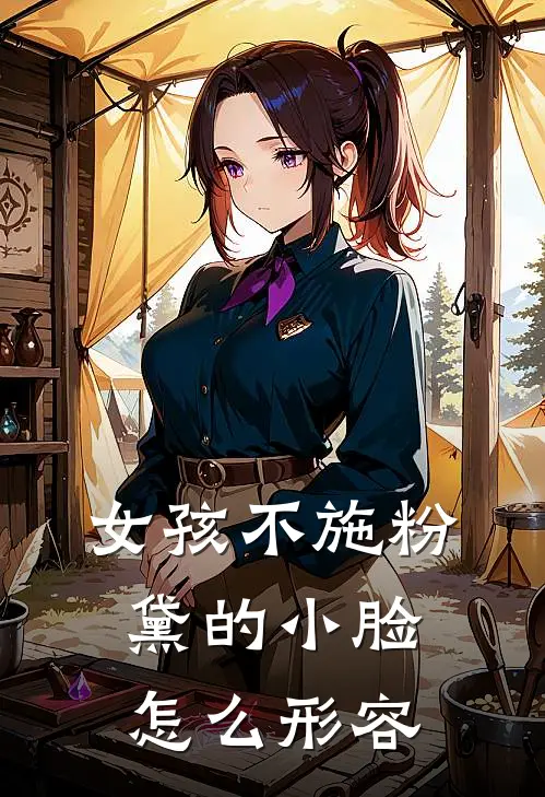 女孩不施粉黛的小脸怎么形容