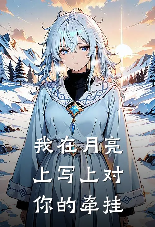 我在月亮上写上对你的牵挂
